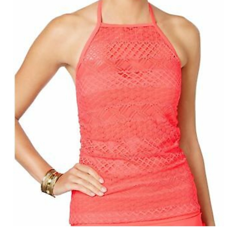 Island Escape From Macy's Crochet Tankini NWT